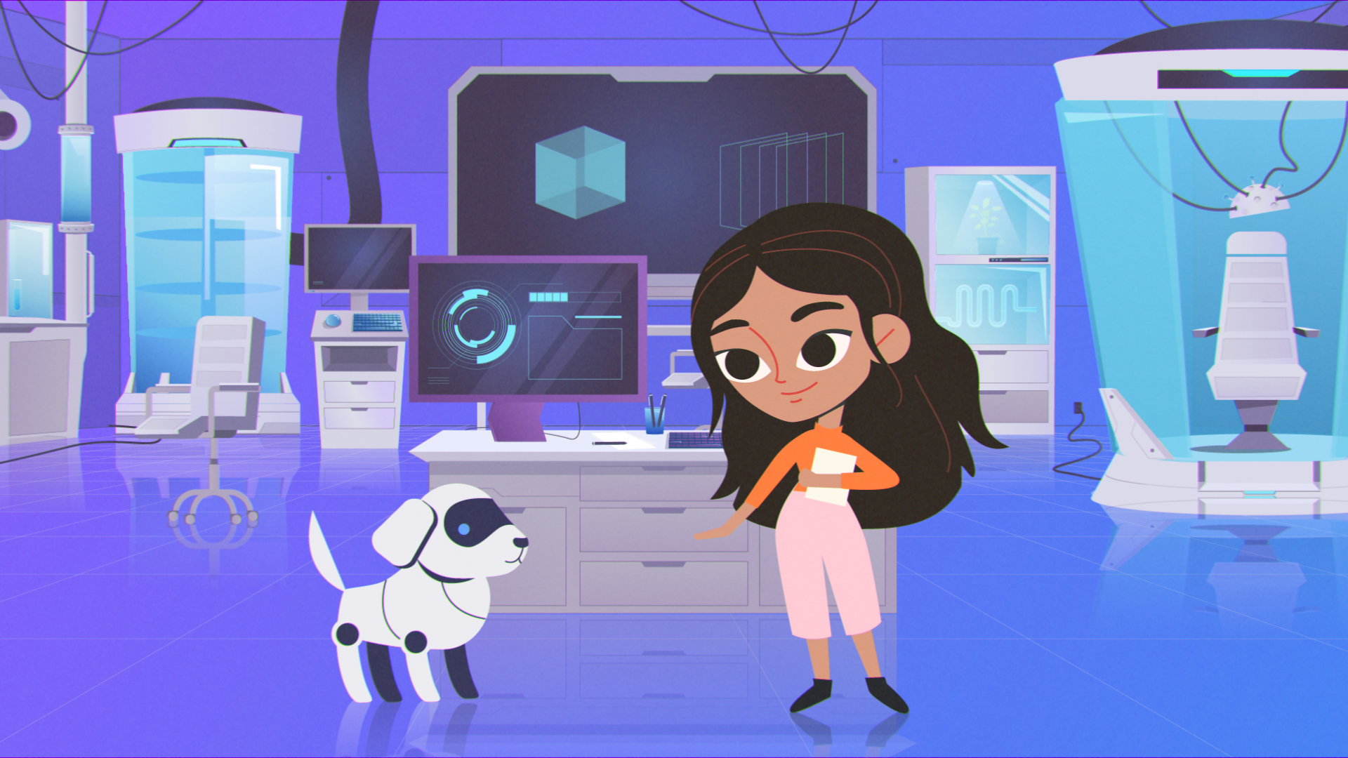 Vega Digital Awards Winner - Tech She Can - Animated Lessons, Bold Content Video